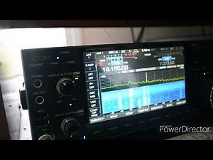Icom 7610 demonstration