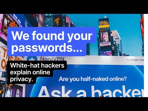 Data leak demo in Times Square: NordVPN's white-hat hackers expose online threats