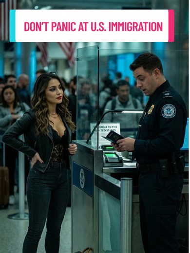 Don’t panic at U.S. immigration! Practice this conversation before you travel ✈️ #englishconversation #airportenglish #englishlearning #fyp #learnenglish #englishpractice #immigrationinterview #travelenglish #SpokenEnglish #LearnEnglish #usimmigration #foryoupage❤️❤️