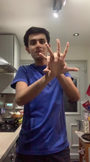 Learn Sign Language Gestures in the Kitchen