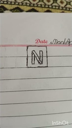 making Netflix logo part 3 #art #drawing #logo #netflix