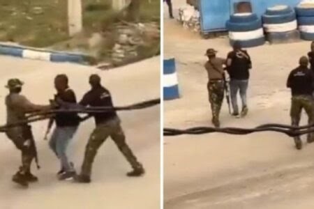 Soldiers And Policemen Fight At A Checkpoint In Delta State (Video) - Nairaland General - Nairaland