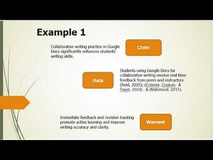 Understanding Toulmin Model Applications in Proposals and Research Writing