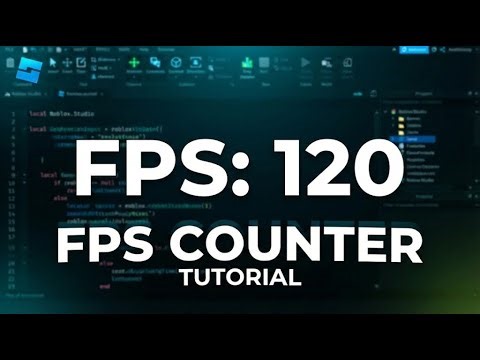 How to make an FPS Counter GUI | Free Model | Roblox Studio Tutorial
