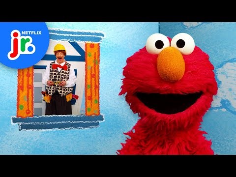 Elmo the Builder! 🔨 My Sesame Street Friends: My Elmo | Netflix Jr