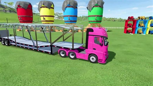 Transporting Emergency Vehicles with MAN Trucks in FS25