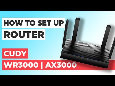 ✅ How to Set Up Cudy WR3000 | How to Setup Cudy AX3000 WR3000 WiFi Router