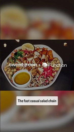 Sweetgreen releases new functional health menu #sweetgreen #healthy