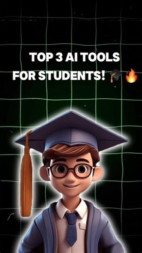 Top 3 AI Tools Every Student Must Use! 🎓🔥 | Best AI Tools 2025 | #shorts #ai
