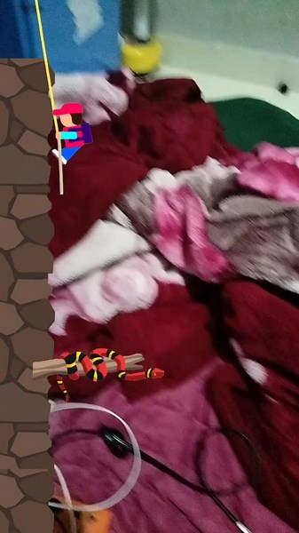 Digital Animation Adventures: Hiker Climbing Walls