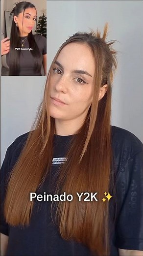 Peinado Y2K de los 2000 ✨️ #hairinspo #peinadosfaciles #hairstyle #cabello #hairtok #y2k