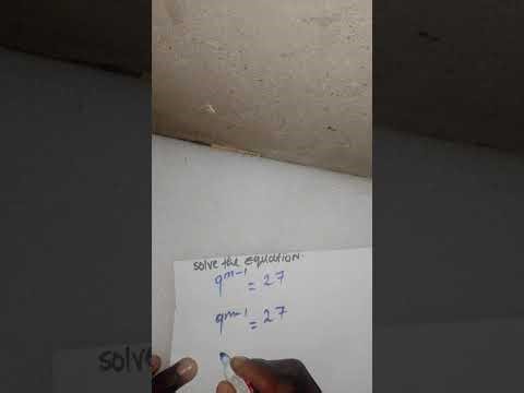 Apply laws of indices