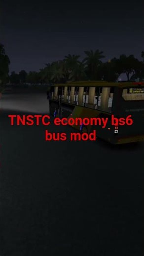 TNSTC economy bs6 bus mod release