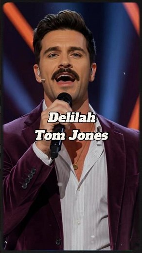 Tom Jones -Delilah (1968)팝송한소절 톰 존스-딜라일라 When Love Turns Tragic #AIcover #60smusic #lyrics