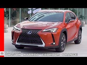 2019 Lexus UX250h Hybrid Cadmium Orange