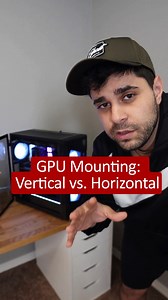 Feel free to either horizontally mount your GPU or vertically mount your GPU in MPG VELOX 100R. Which do you like? @realgivemchills #pcbuilding #techtok #GameInMyName | MSI Gaming