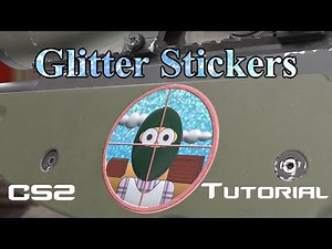 Glitter Stickers - CS2 Sticker Tutorial Part 5