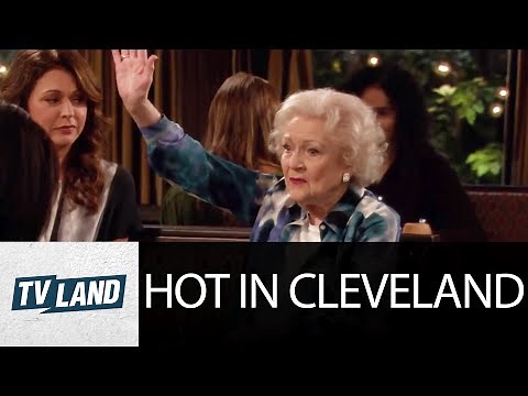 Betty White Slaps Herself | Bloopers Part 3 | Hot in Cleveland | TV Land