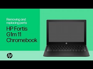 Removing & replacing parts | HP Fortis G1m 11 Chromebook | HP computer service | HP Support