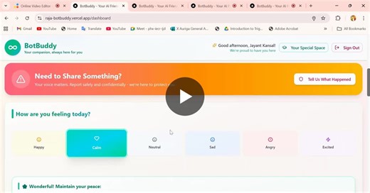 Six months of late nights and endless iterations later, I am proud to introduce Botbuddy.AI. Built by me, Chirag Agrawal, alongside Rachit Goel and Jayant Kansal as Team Raja, and guided every step… | Chirag Agrawal