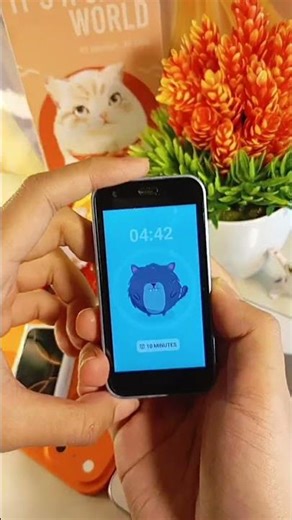 I CANT TURN OFF THE ALARM ON MY MINI SMARTPHONE 17 PRO MAX #smartphone #shorts #tech #fyp