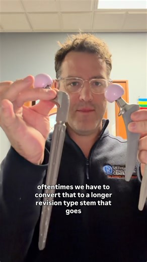 Persistent thigh or groin pain after Hip Replacement? This could be a sign it's time for a Hip Revision. Take a look at Dr. Peterson's comparison to initial Hip Replacement stems vs Hip Revision stems. Sometimes you might need a bit more coverage! Speaking of coverage, we sneak previewed an upcoming topic (hint: 👙) -- If you've been in the market for a hip replacement but would prefer a minimally invasive option, this might be for you. DM us 'bikini' for more details. If you're experiencing any