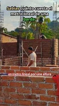 Cost of a Perimeter Wall 🏡🇲🇽 #construction #engineering #architecture #constructioninmexico