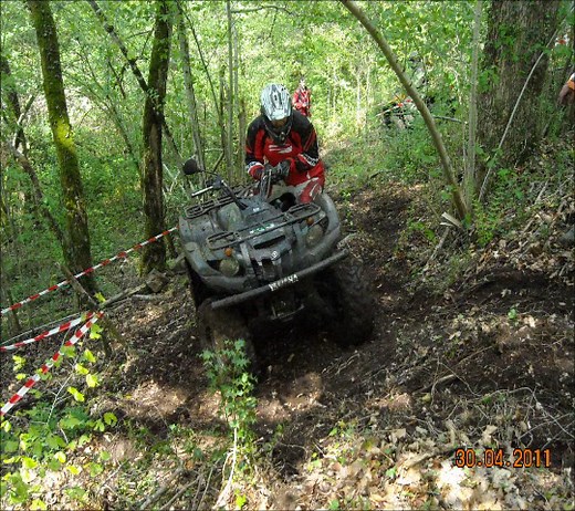 quad rando franchissement en creuse
