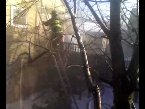 Backdraft caught on tape (Chicago Fire Department)
