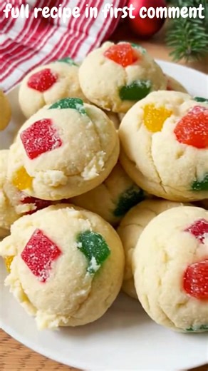 Easy Christmas Gumdrop Cookies Soft & Chewy Christmas Gumdrop Cookies Bursting with Colorful Holiday Cheer Recipe Ingredients: 2 ¼ cups all-purpose flour 1 teaspoon baking soda ½ teaspoon salt ¾ cup unsalted butter, softened | Easy Recipes