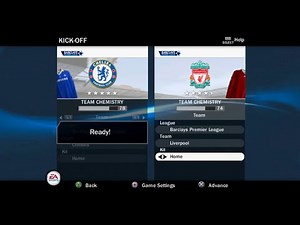 FIFA 09 (PS2) Gameplay - Chelsea vs Liverpool