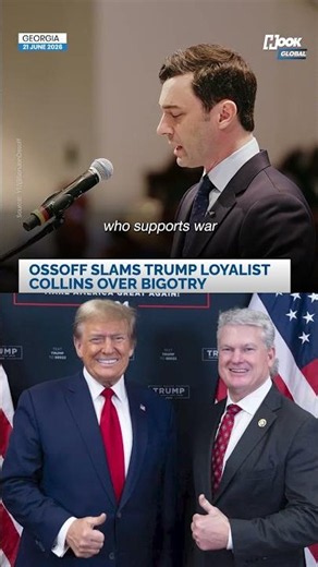 Senator Ossoff Slams Trump Loyalist Collins Over Bigotry