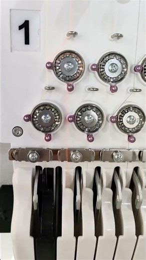 Newest computerized embroidery machines #singleheadembroiderymachine #embroiderymachineforbeginners