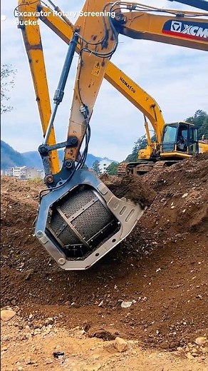 "This Excavator Attachment Instantly Separates Rocks from Soil 😱🔥"