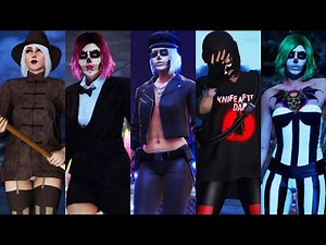 GTA V | 23 Female Halloween Outfits! 🎃 2024