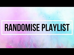 Randomize playlist Shortcut key in winamp