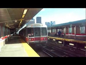 Red Line Subway in Boston