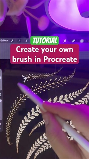 Procreate brush tutorial #procreatebrushes #procreate #procreatetutorials