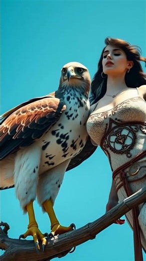 She Looks So Real! Fantasy Bird Girl Transformation 💫