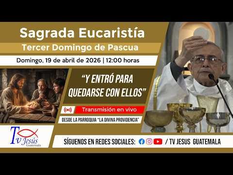 Sagrada Eucaristia con el Padre Hugo Estrada sdb. Parroquia La Divina Providencia. 19/04/2026