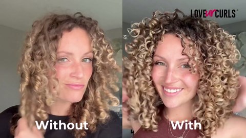 Love Ur Curls - Shampoo & Conditioner Set with All in One Curl Cream Styler for Wavy Hair, 3 Step System for Repair and Moisturizing
