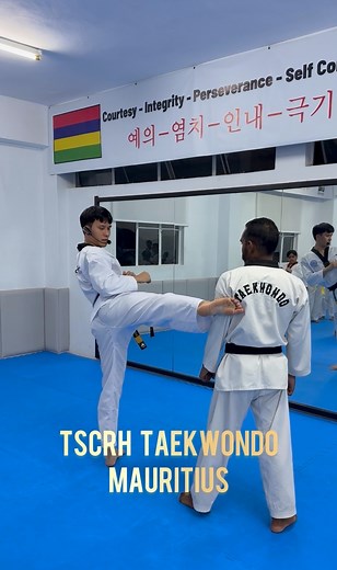 11K views · 87 reactions | 24.11.25 Learn basic kickings and self defense in Taekwondo. 屢 3 coaches available: Grand Master Sylvestre 8th dan black belt, Master Sheldon 6th dan black belt or Instructor Brandon 3rd dan black belt.  Contact on 52523314 to enroll. Taekwondo school in Rose-Hill | Mauritius Taekwondo Sports Club Rose-Hill | Facebook