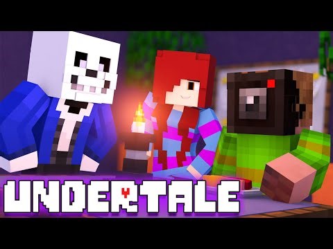 Minecraft Undertale - "DINNER WITH SANS!" #25 (Minecraft Undertale Minigame)