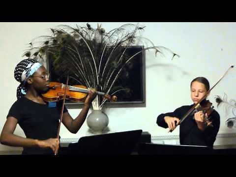 Worldweyes Duo, Pleyel 6 Duets for Two Violins, Duo III, Mvt 1 Allegro