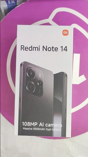 Redmi Note 14 Unbox & Review | فتح علبة شاومي ريدمي نوت 14