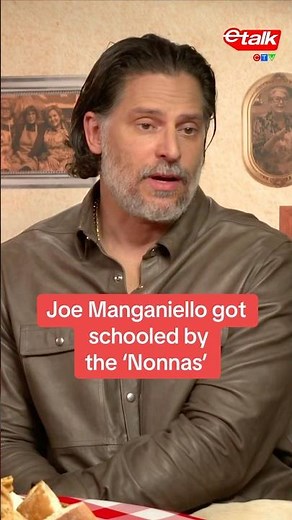 Joe Manganiello got schooled by the ‘Nonnas’