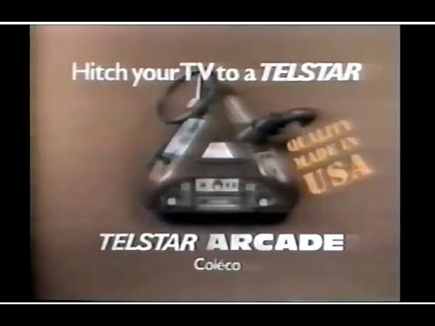 Coleco Telstar Arcade Video Game Commercial (1977)