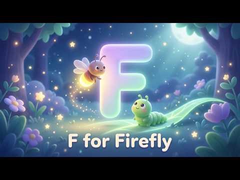 F is for Firefly ✨ | Kids Alphabet Story | Learn ABC Letters for Toddlers
