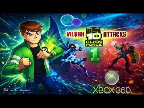 Ben 10 Alien Force: Vilgax Attacks (2009) XBOX360 Gameplay Walkthrough Full Game [4K 60FPS] Part 1