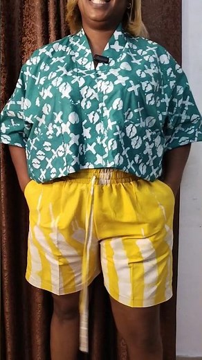 Short pant with drawstring tutorial out on Bilikis Signatures on YouTube...